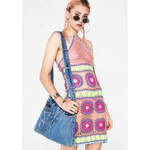 Free Your Mind Crochet dress